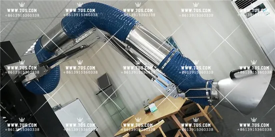 Рычаг для удаления сварочного дыма Кожух/гибкий всасывающий рычаг